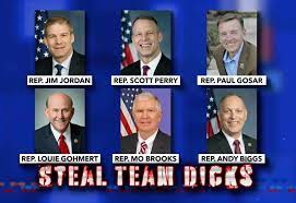 MSAdvocate2001's tweet photo. Stephen Colbert names the team leading trump's attempt at insurrection. https://t.co/xhaWEOo84S