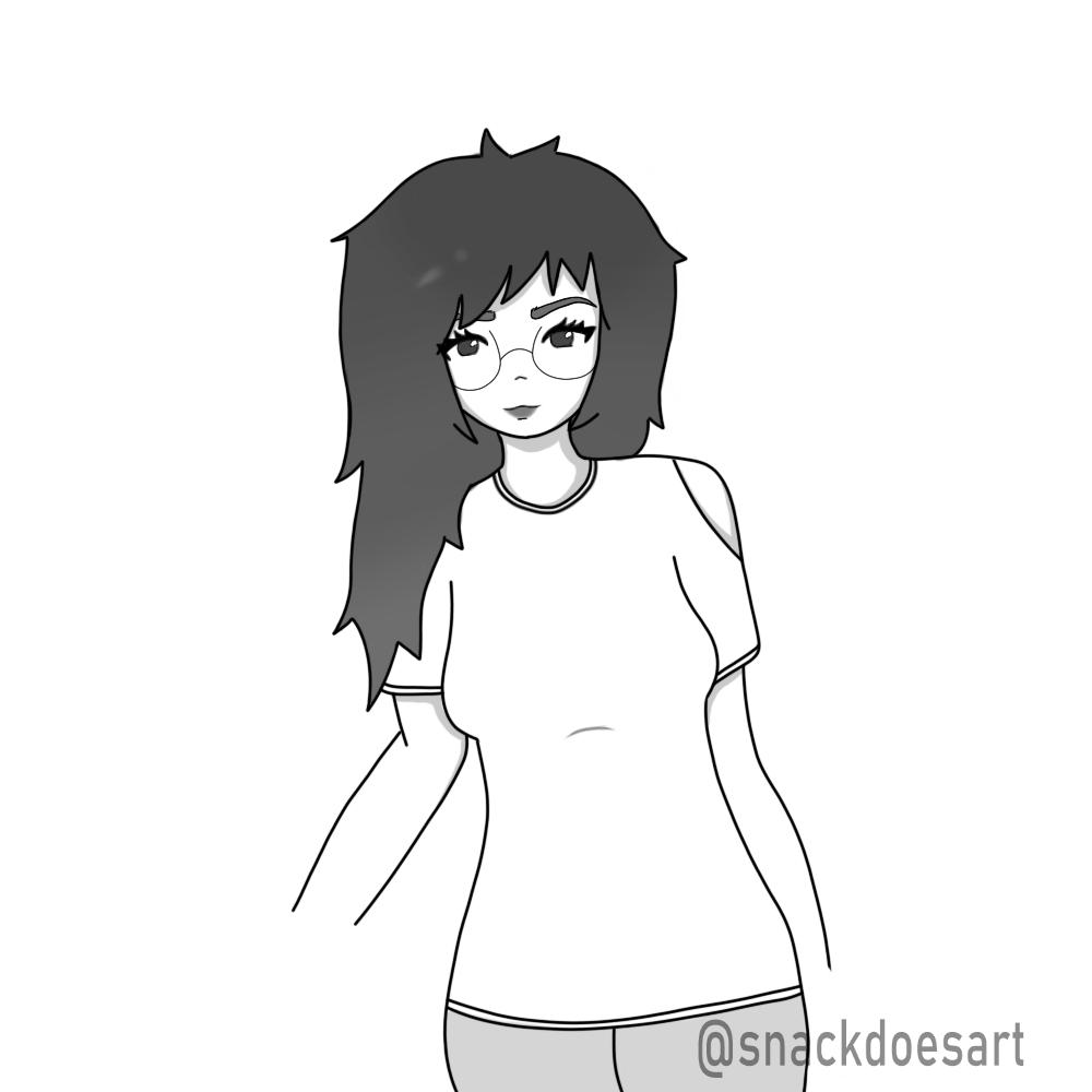 snackdoesart's tweet photo. I didn't want to draw hands https://t.co/oJHG0a74Ib
