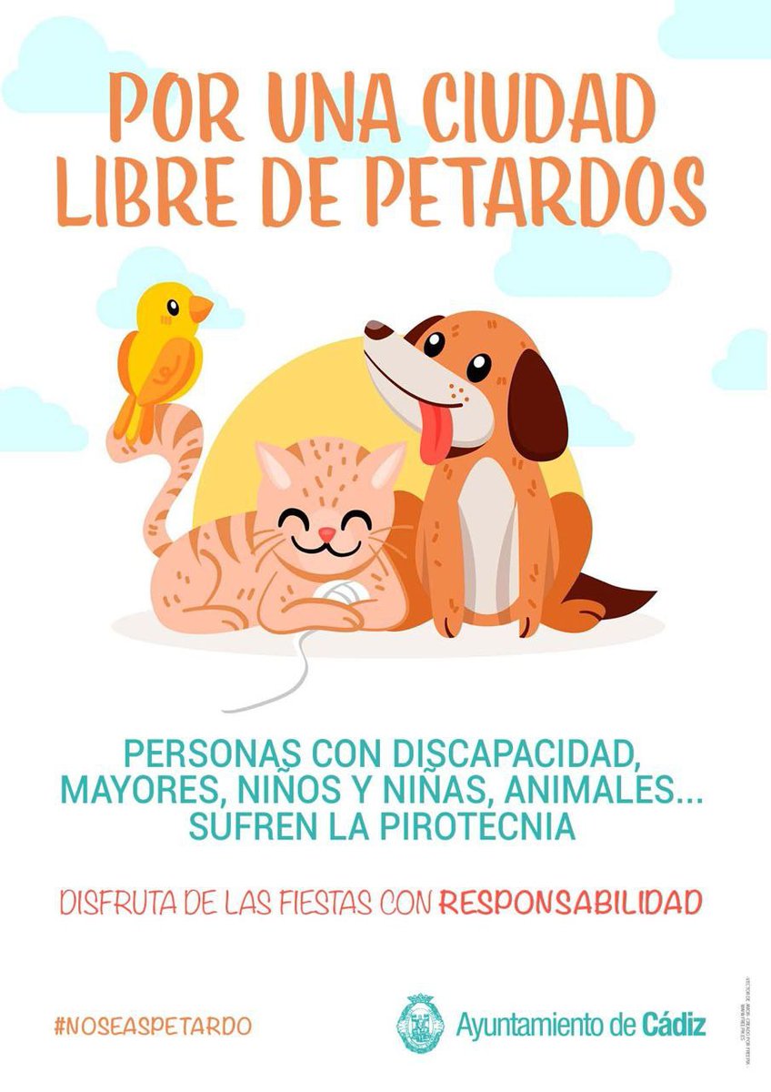 mirianperaltag's tweet photo. Pirotecnia NO 
Gracias https://t.co/IzHN9SRzd2