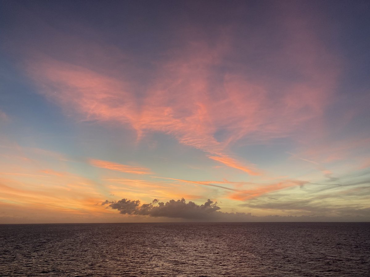 Sunset on the Mariner. #regentsevenseas #nofilter