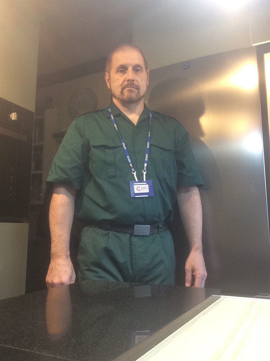 Back in the green uniform again. Not so fat these days. 48 booster jabs given tonight.