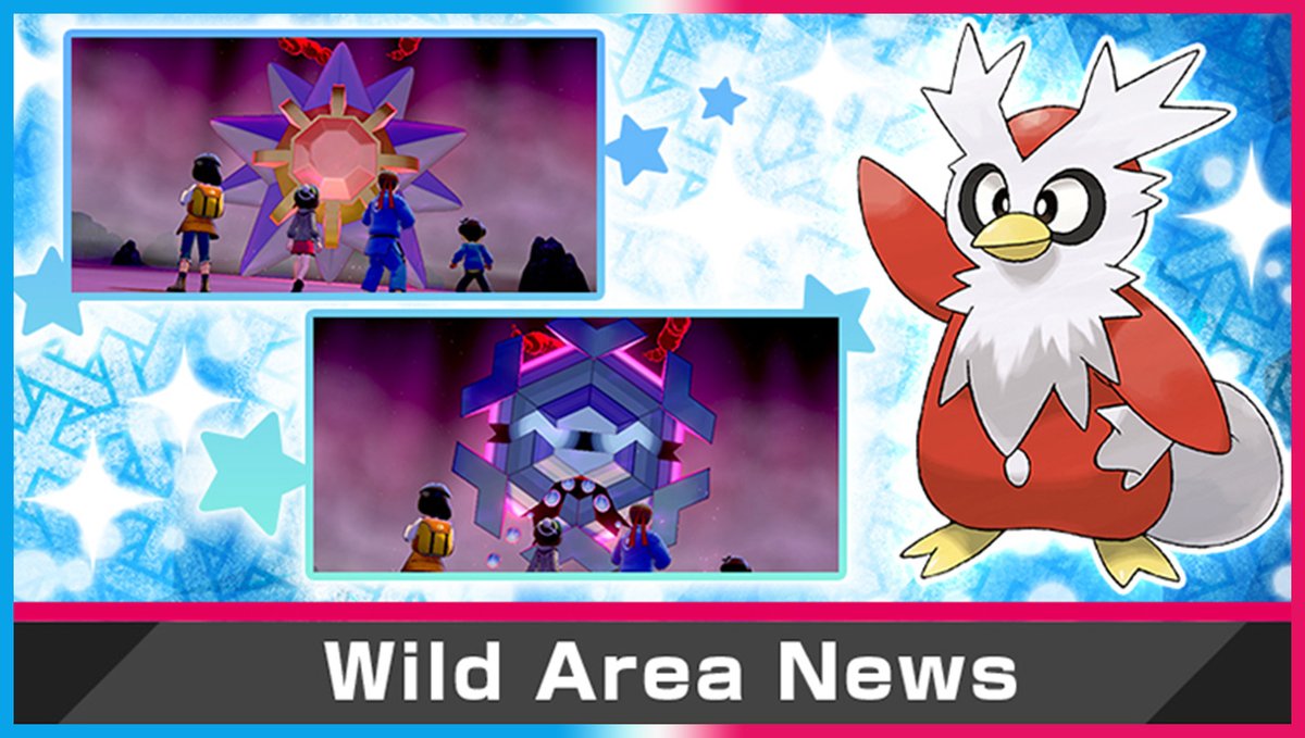 Gear up your holiday cheer—more Max Raid Battles are here! ❄

Through December 26, encounter Starmie, Cryogonal, and Delibird more frequently in Pokémon dens! You may even spot a Shiny Delibird! ✨

Learn more: pkmn.news/3e4G37y