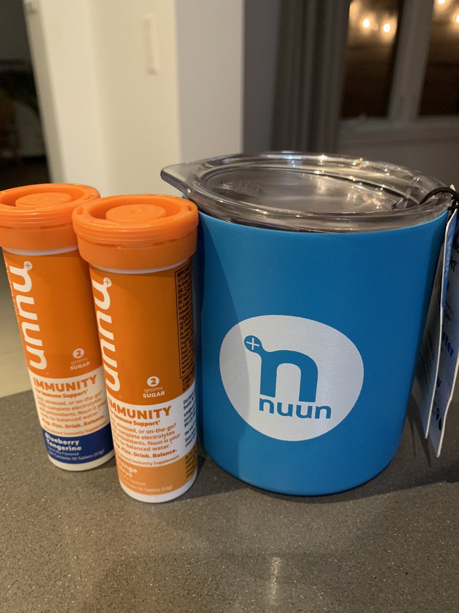 mbelgue's tweet photo. Thanks @nuunhydration! It has been a good year (all things considering).  Upwards and onwards! #teamnuun https://t.co/e7UxQfWoAu