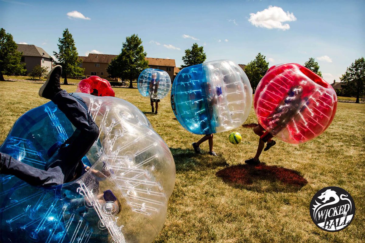 WickedBallChi's tweet photo. Who loves bubble soccer!? WE DO! Come see us and have a wicked time playing with your friends! ⚽️

#wickedball #wicked #wickedballchicago #bubblesoccer #lasertag #nerfguns #nerfgunwars #dodgeball #meltdown #wipeout #arcades #arcadegames #wickedtime #letsgetwicked https://t.co/Jg3vc65hKU