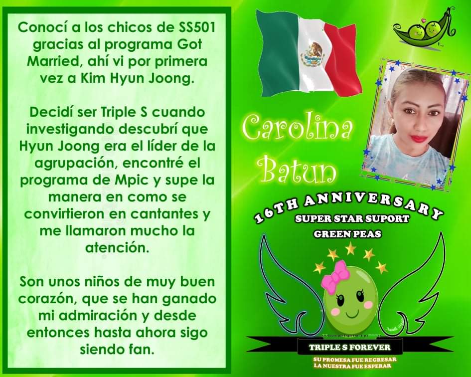 BatunCarolina's tweet photo. su promesa fue regresar la mia fue esperar Triple S por siempre #Happy_16th_Anniversary
#Happy_TripleS_Day
#SS501Forever https://t.co/PXWT0Snpv8