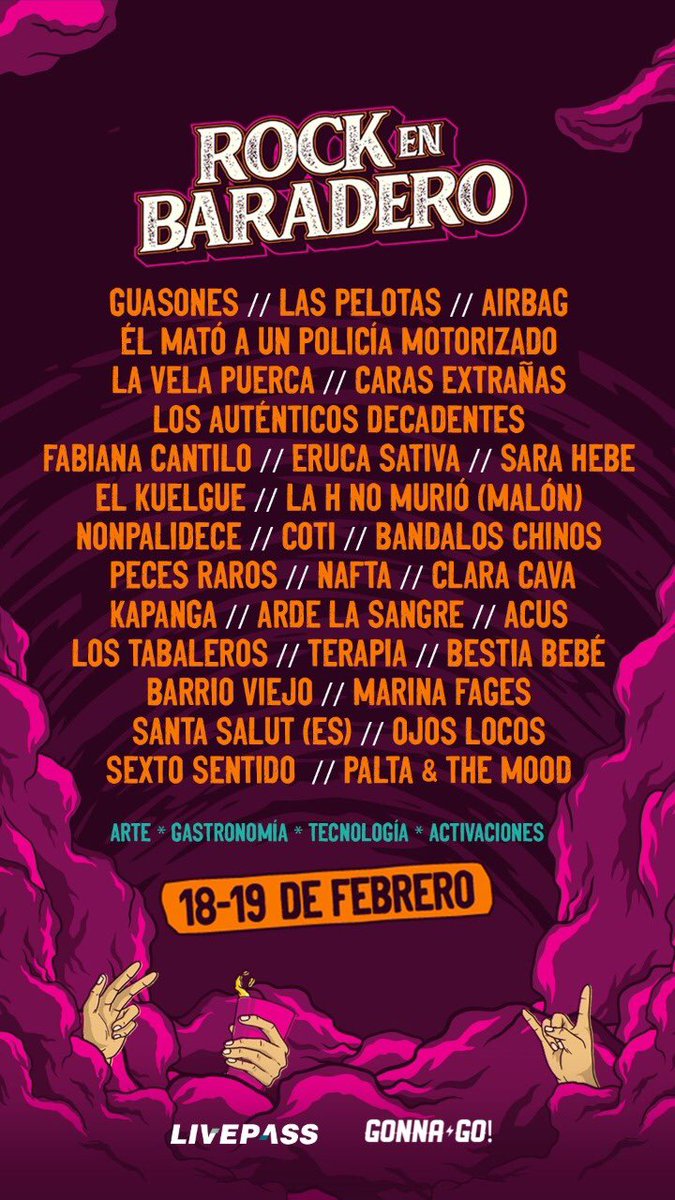 🔥En Febrero nos vamos a ROCK EN BARADERO🔥