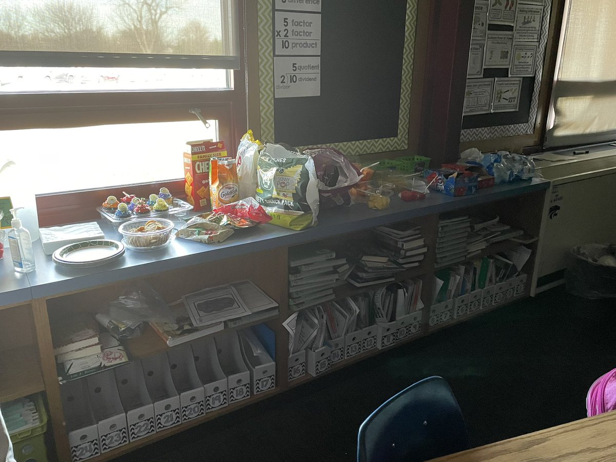 clarksfourthgrd's tweet photo. Thank you to everyone who helped provide snacks today! We were spoiled. Polar Express party success! #4thgrade #wineteerstrong https://t.co/2lh8jfiY0i