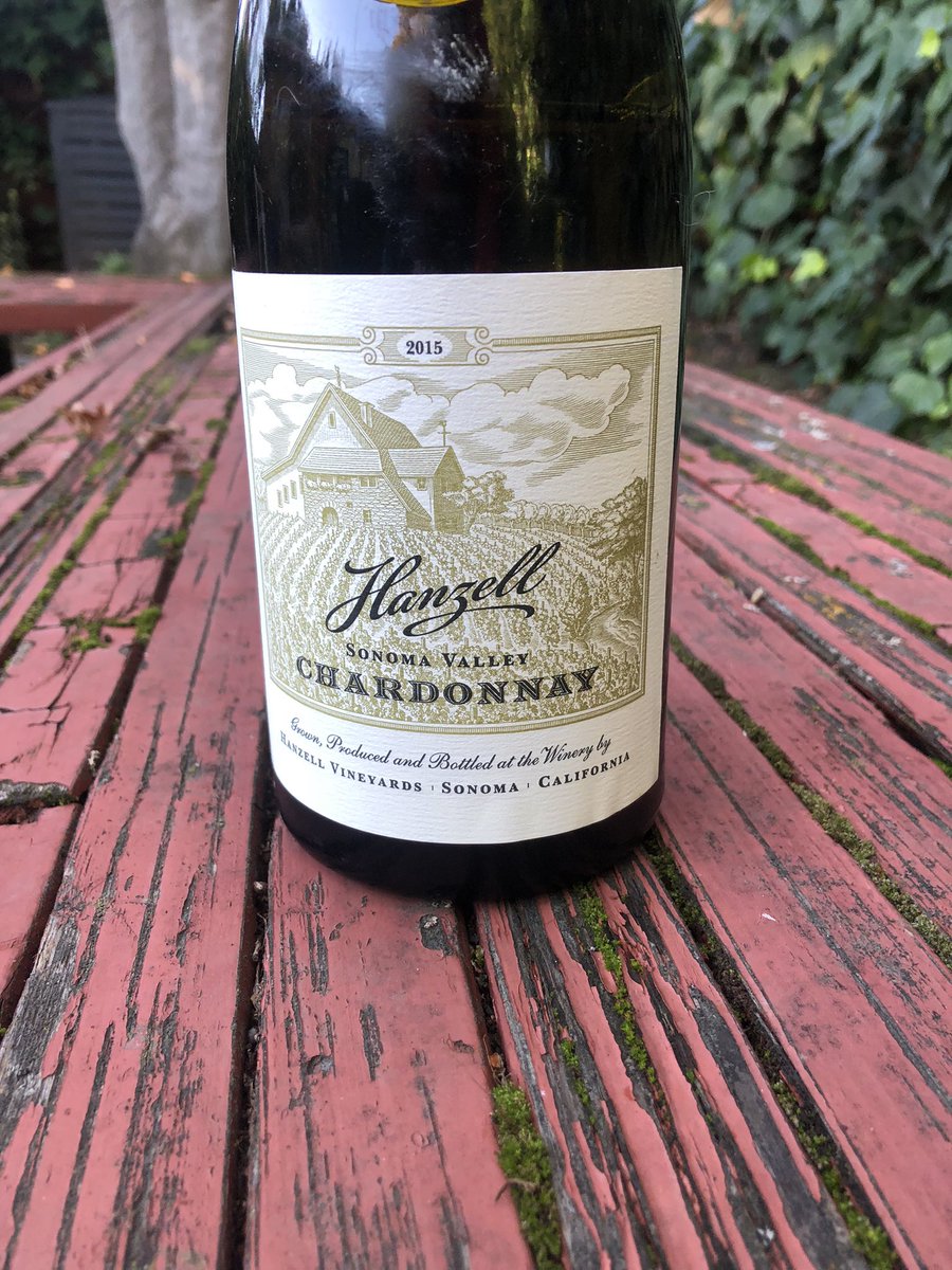 AffordCollector's tweet photo. Backyard Social, brrrr. 2015 Hanzell Sonoma Valley Chardonnay. #backyardwine #socialvisit #hanzell #chardonnay #sonomavalley @nvwineandcigar @SonomaChat #wine https://t.co/w5bRcv0Z1u