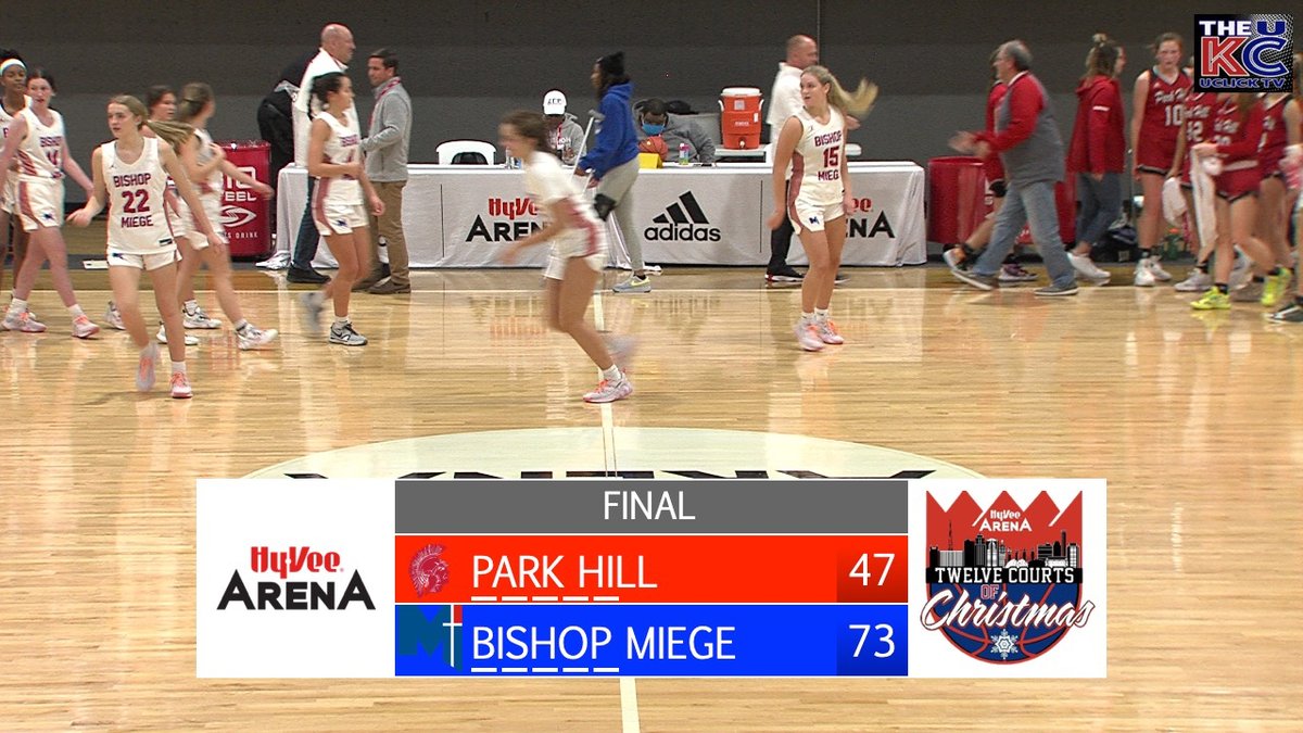 12CourtsXmas's tweet photo. Final @12CourtsXmas @HvyVeeArena
@BishopMiege_GBBvs @ParkHillGirlsBB https://t.co/rhjIejgzdQ