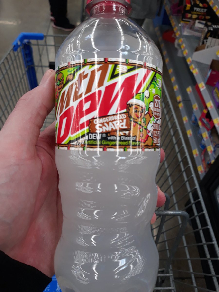 MiseryEater101's tweet photo. I'm Gonna Try it...๐ค
@MountainDew #GingerbreadSnapd https://t.co/I5FlatKZSI