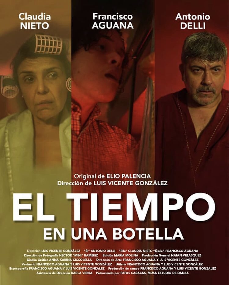Jose_Pisano's tweet photo. Felicitaciones a Luis V. González y equipo, por EL TIEMPO EN UNA BOTELLA, obra que obtuvo el 1er. lugar en el #EscenarioDigital del @trasnochocult. Ex aequo para el premio Joven, entre @SareniSiplenko por AZUL PROFUNDO (favorita del público) y Andreína Polidor, por THIS IS SALEM. https://t.co/9tH0u9ChID