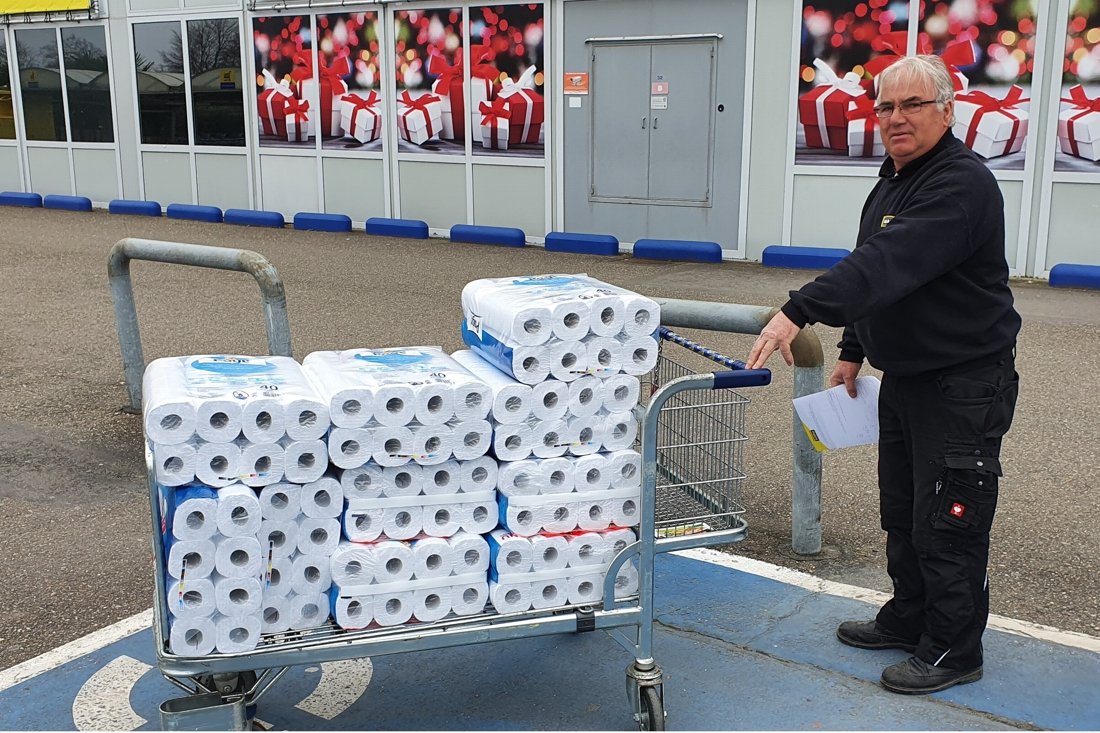 Kerstinkopen 2021. #lockdown #hamsteren #tioletpapier