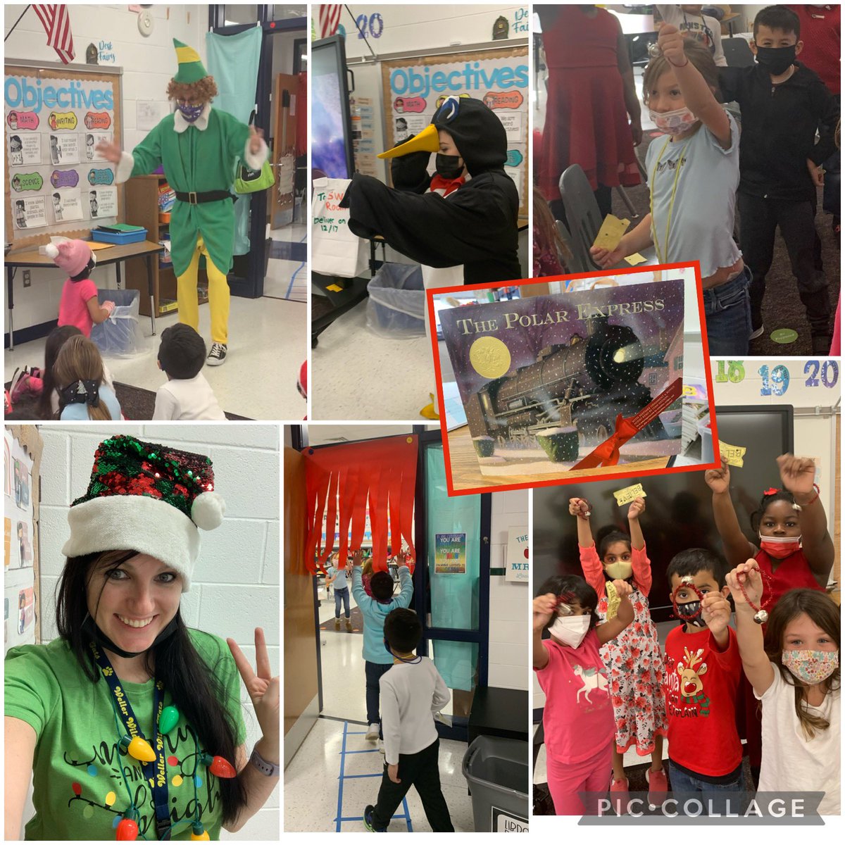 What a day in first grade! Happy holidays, everyone!