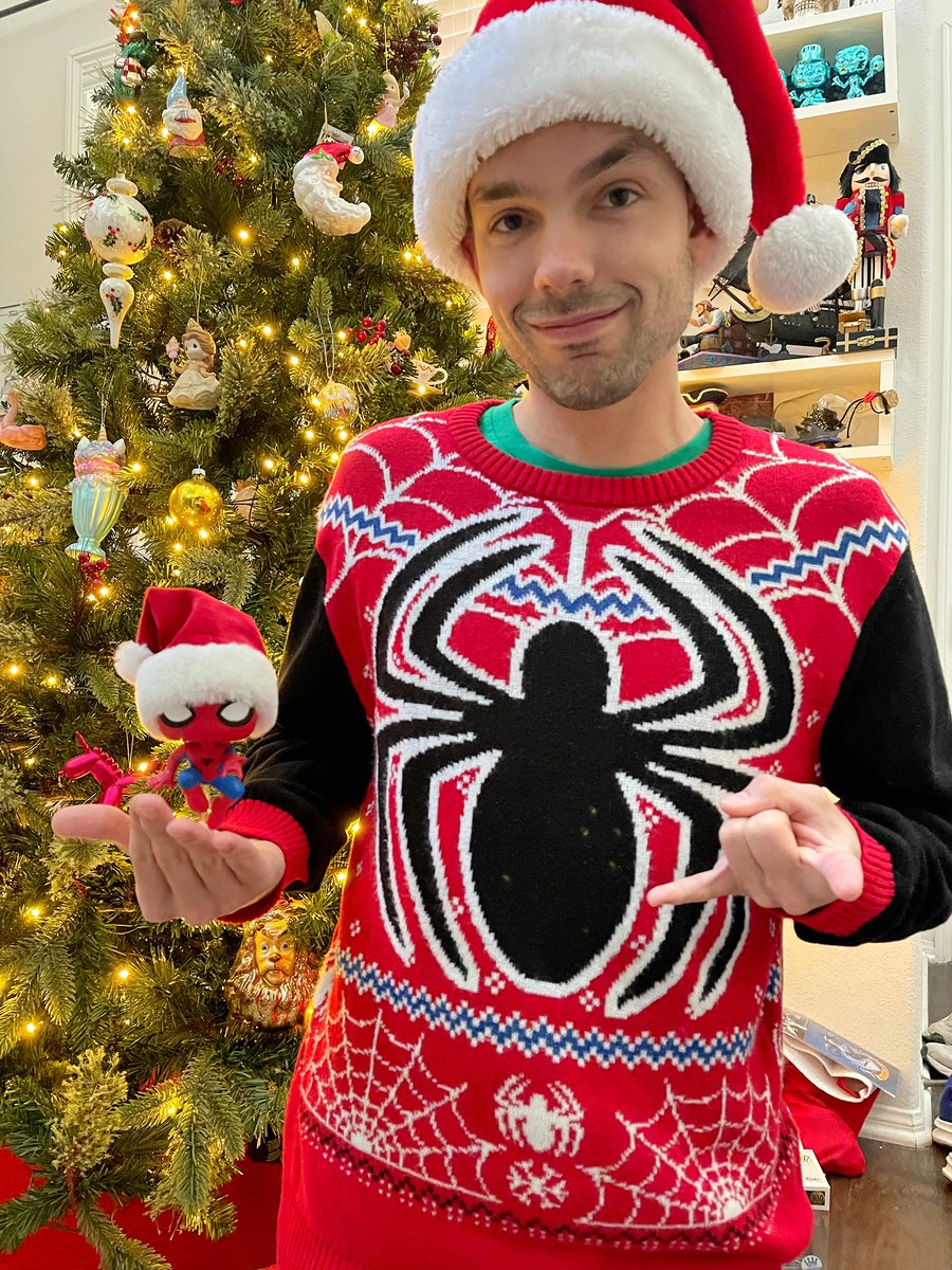 Happy #NationalUglySweaterDay and Happy #SpiderMan release day for #FunkoFashionFriday!
