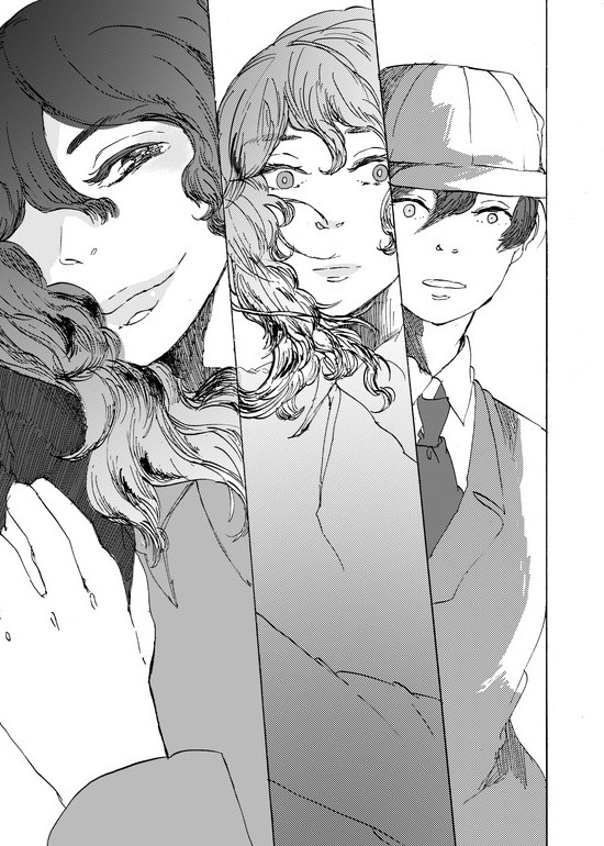 個人的に一番描きたかったのはこの命題だった このコマのために100ページ以上描いたと言っても過言ではない ① 