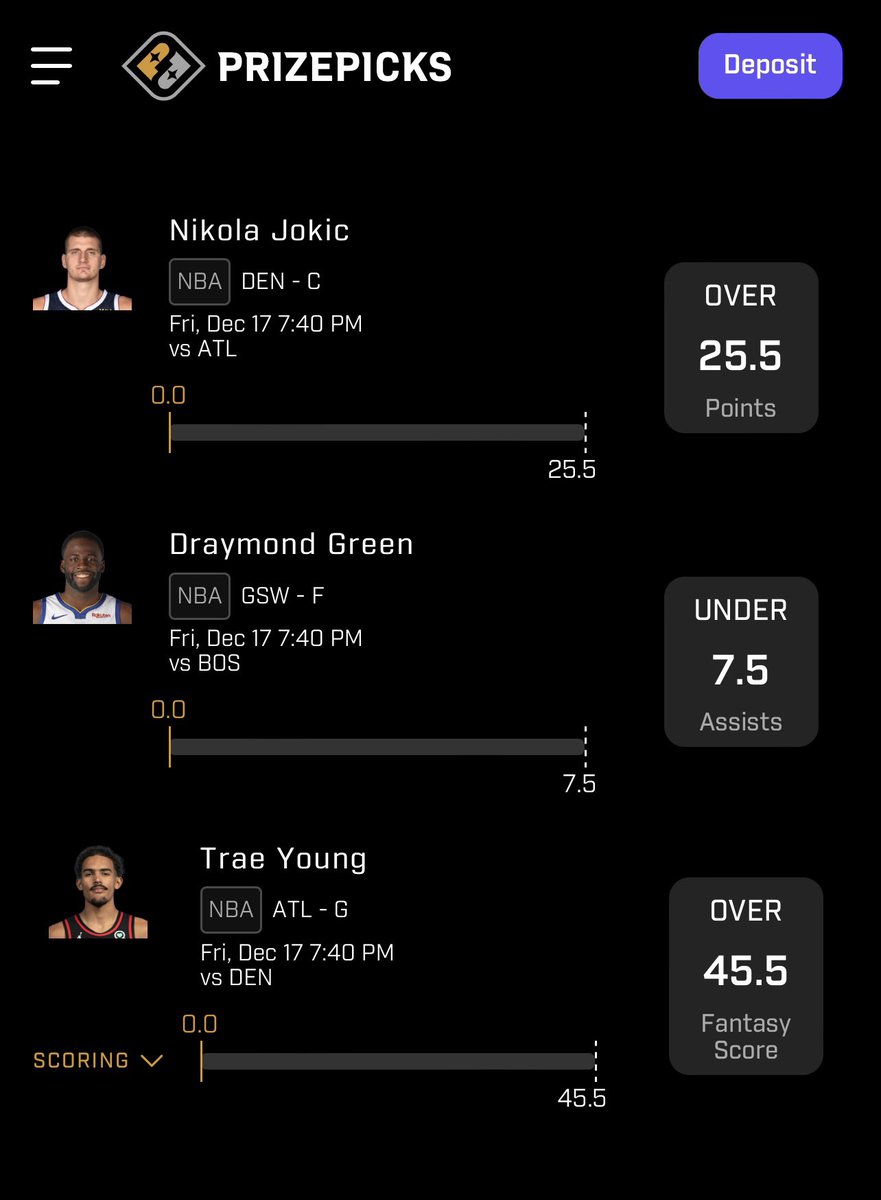 DaddyPrizePicks's tweet photo. Tonight winner 5 flex play, and 3 powerplay. Good luck. #PrizePicks #nba #green #money https://t.co/uZUORCQia9