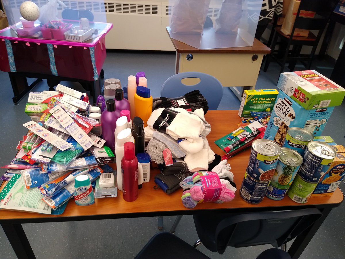 <a href="/pthsHOPE/">PTHS HOPE</a> <a href="/pthsnation/">Pequannock Township High School</a> Proud Panther Pals assisting with HOPE's blessing bag drive! Great collaboration for a good cause!
