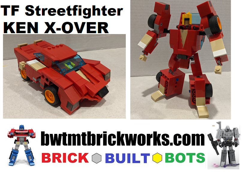 Hadouken!!!! Lego Transformers Streetfighter Ken is here .... watch the transformation on youtube ...  youtube.com/watch?v=cRTvkq…
