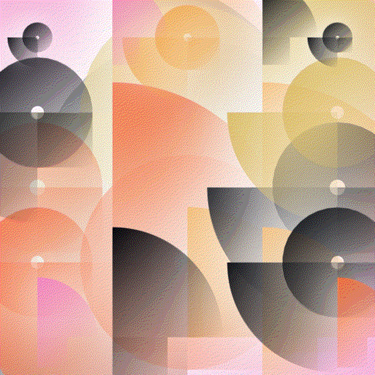 GenerativePunk's tweet image. Tests with generative image compositions.
#creativecode #generativeart #randomGraphic