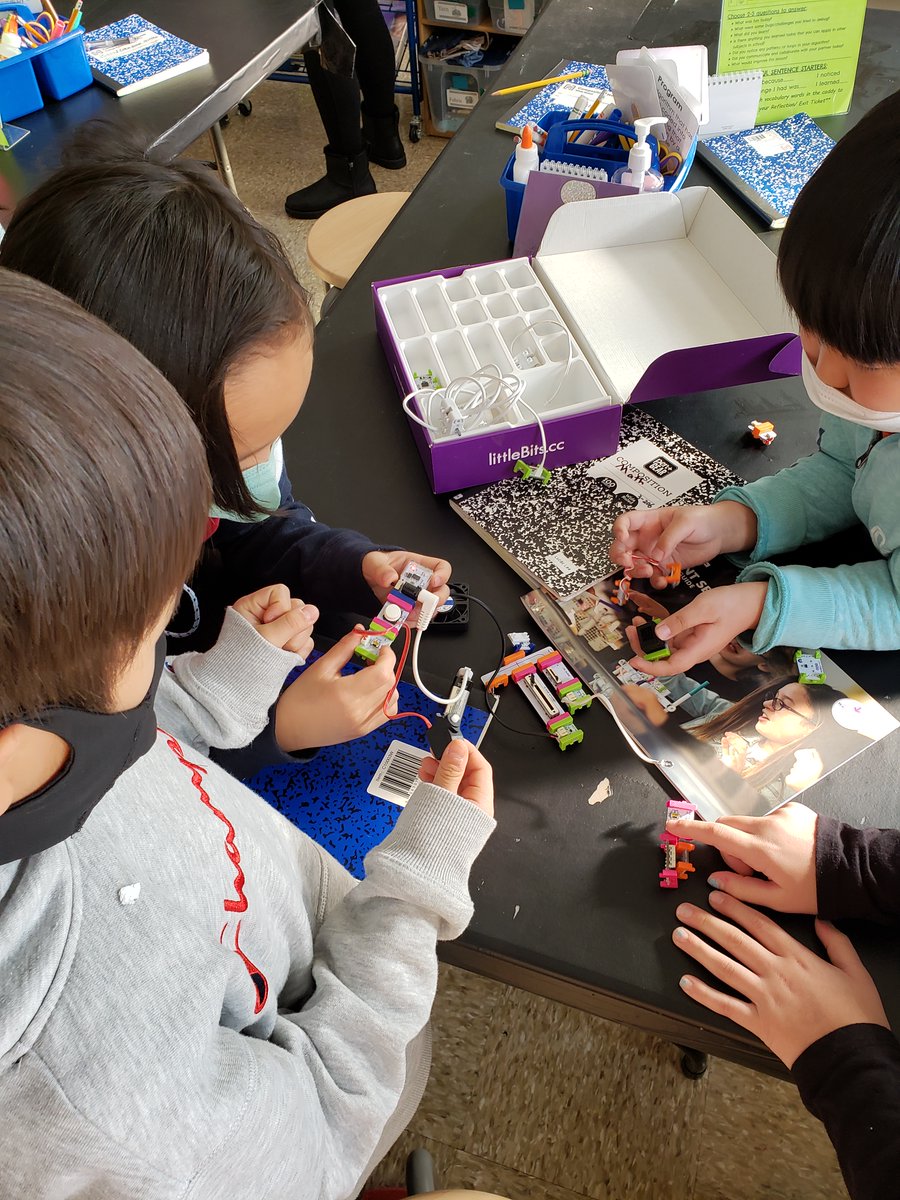 Ellie Chung-Glus @PS94Q Makerspace (@ps94makerspace) on Twitter photo 3rd and 4th graders became electrical engineers as they explored and created a simple circuit with Little Bits, a modular electronic modular kit. #PS94Q, #STEAM, #CS4ALLNYC, <a href="/littleBits/">littleBits</a>, <a href="/D26Team/">District 26</a> 3rd and 4th graders became electrical engineers as they explored and created a simple circuit with Little Bits, a modular electronic modular kit. #PS94Q, #STEAM, #CS4ALLNYC, <a href="/littleBits/">littleBits</a>, <a href="/D26Team/">District 26</a>