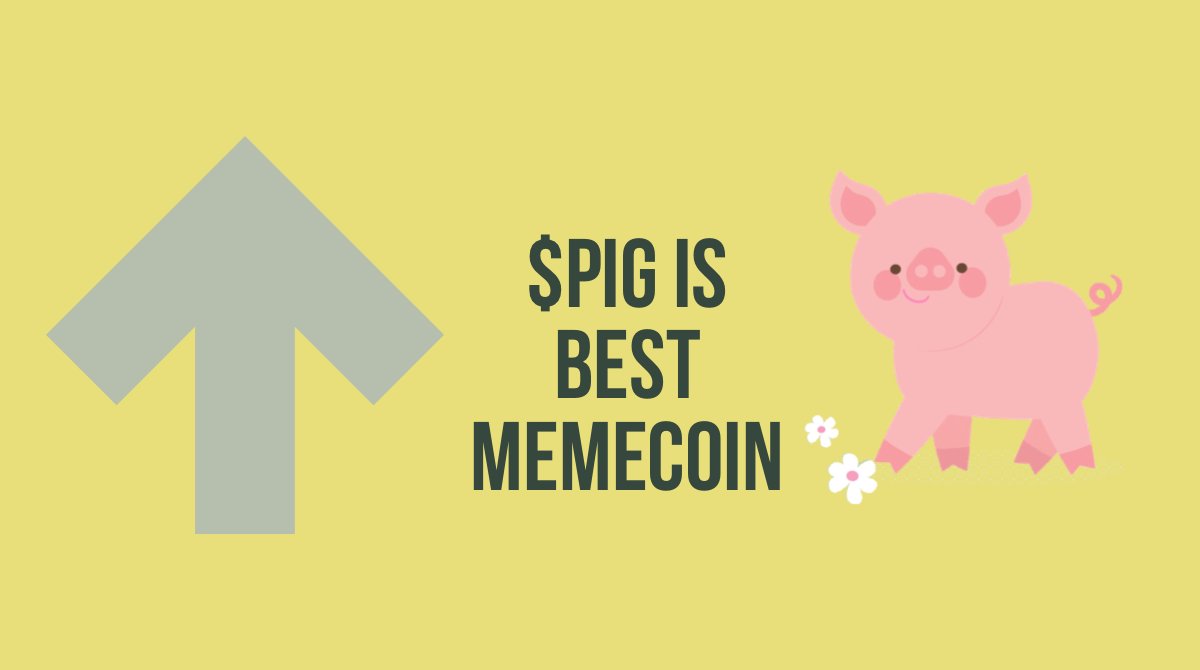 Pig_Finance's tweet photo. $PIG 🐷💎👀 https://t.co/PkHLEgSuJF