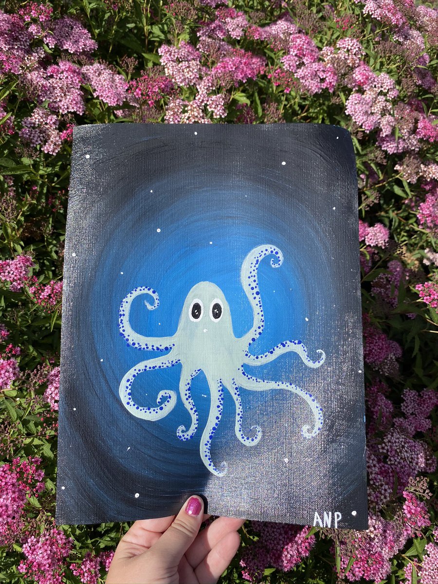 AlissaPodesta's tweet photo. These canvas paper paintings are begging for a new home ❤️ 

https://t.co/dfHC7qTO2q https://t.co/QbhLpESf19