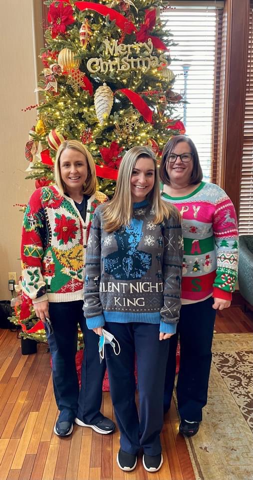 MMECTweets's tweet image. We concluded our 5 Days of Christmas celebration this week today with Ugly Sweater Day!