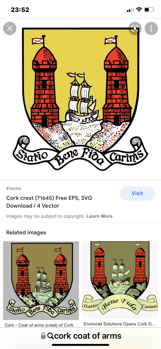 DuffyMaura's tweet photo. @LidoCork Thinking….. how about Cork coat of arms with alien instead of boat and in the 3 piece banner underneath Lido for Cork https://t.co/XNSsAustFx