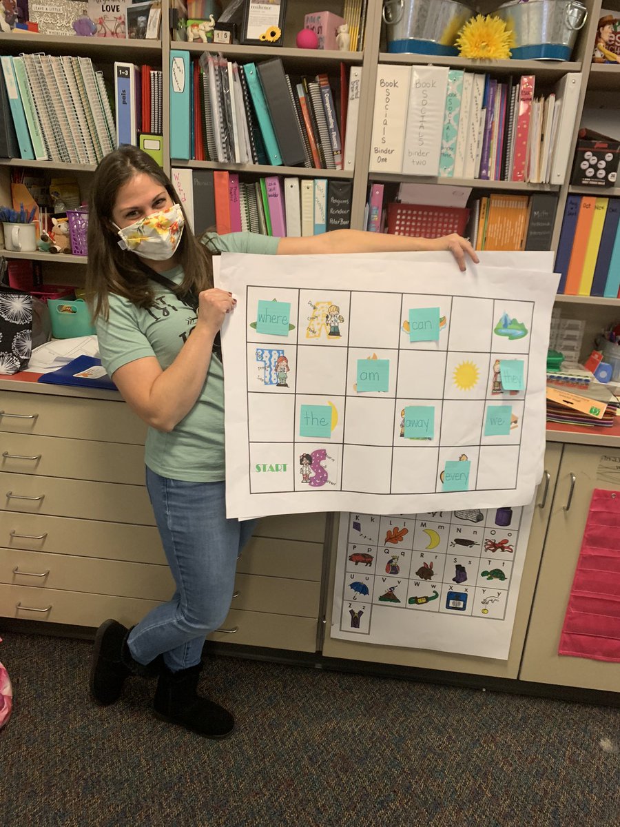 mrsjones72812's tweet image. Another teacher shout out for Danielle Ginn a 1st grade teacher @ChrisYungES who got the coding fever last week and reused a mat with sticky notes to have her claw code sight words!!! Woot woot, proud of you! #csedweek2021 @PWCSNews