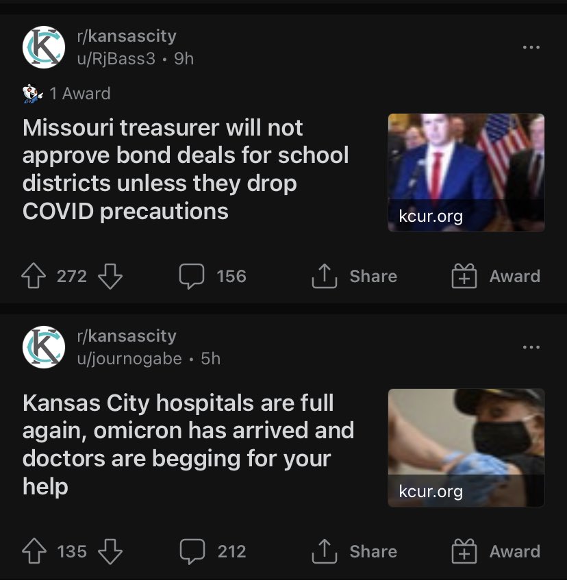 erindle89's tweet photo. I mean, this is Missouri in a nutshell, isn’t it? Dumbasses in JC are completely out of touch with reality. People are dying and @Eric_Schmitt doesn’t give a shit. https://t.co/yAeb8lSQN1