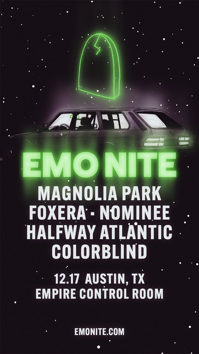 Hi Austin, TX. Excited to rock with y’all tn