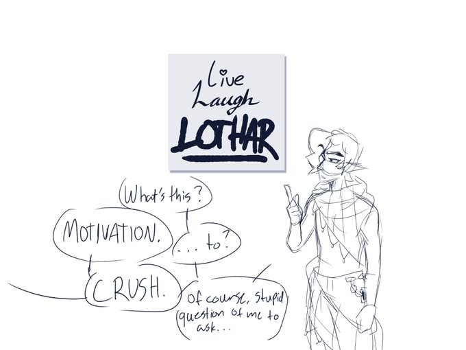 live laugh lothar, wise words from an even wiser man (lothar) 