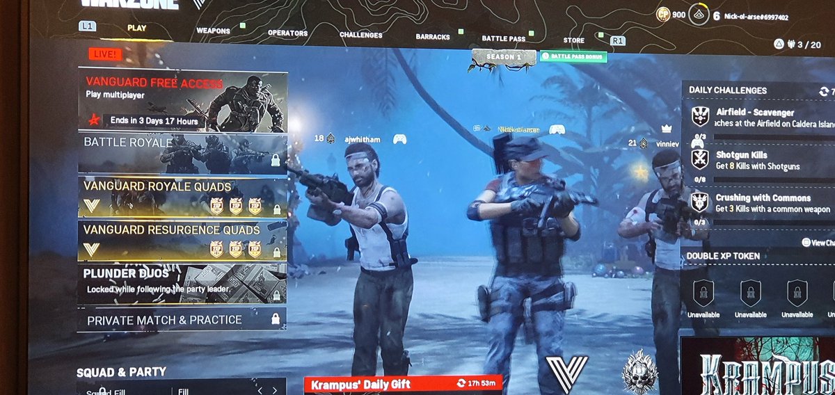 NiftyNickH's tweet photo. @CallofDuty why keep messing about with plunder.... just leave it alone 😒😒 https://t.co/HOpR9DnMYS