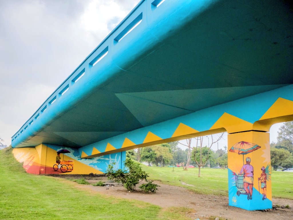 felipeangell's tweet photo. Así va el puente de la Av Américas con 50.

Los puentes de nuestra ciudad
se convertirán en el Museo Abierto de Bogotá https://t.co/MbtPMqtJAO