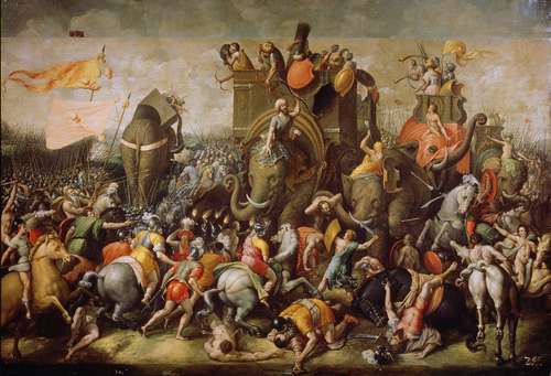 NathanFrancis__'s tweet photo. โ #OTD (disputed) in #History 218 BCE, the first major battle of theย #SecondPunicWar, the #BattleoftheTrebbiaRiver, took place, with #Hannibal's #Carthaginians decimating the #Roman army under #TiberiusSemproniusLongus. It was Hannibal's first major victory on Italian ground. https://t.co/SXdQrTHZCc