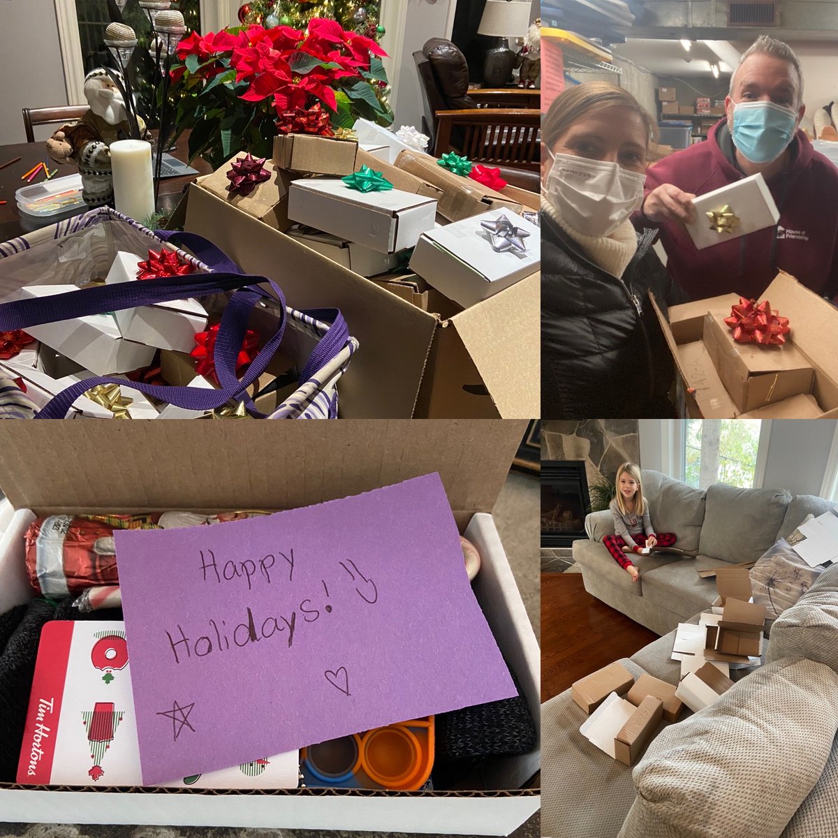 The impact of our girls’ teachers went further today.  TY gifts in honour of the awesome teachers at #sandownestars  and Macgregor PS got delivered to ⁦<a href="/hofwatreg/">House of Friendship</a>⁩ this afternoon for the gentlemen this #kwawsome org serves.