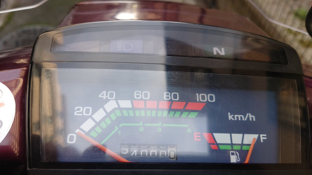 S2000_Falcon's tweet photo. #Cub100EX 、走行距離54,000km。頑張れ、#カブ ！
(*´ω｀*)
#スーパーカブ 
#Honda #ホンダ https://t.co/VHv77RioN5