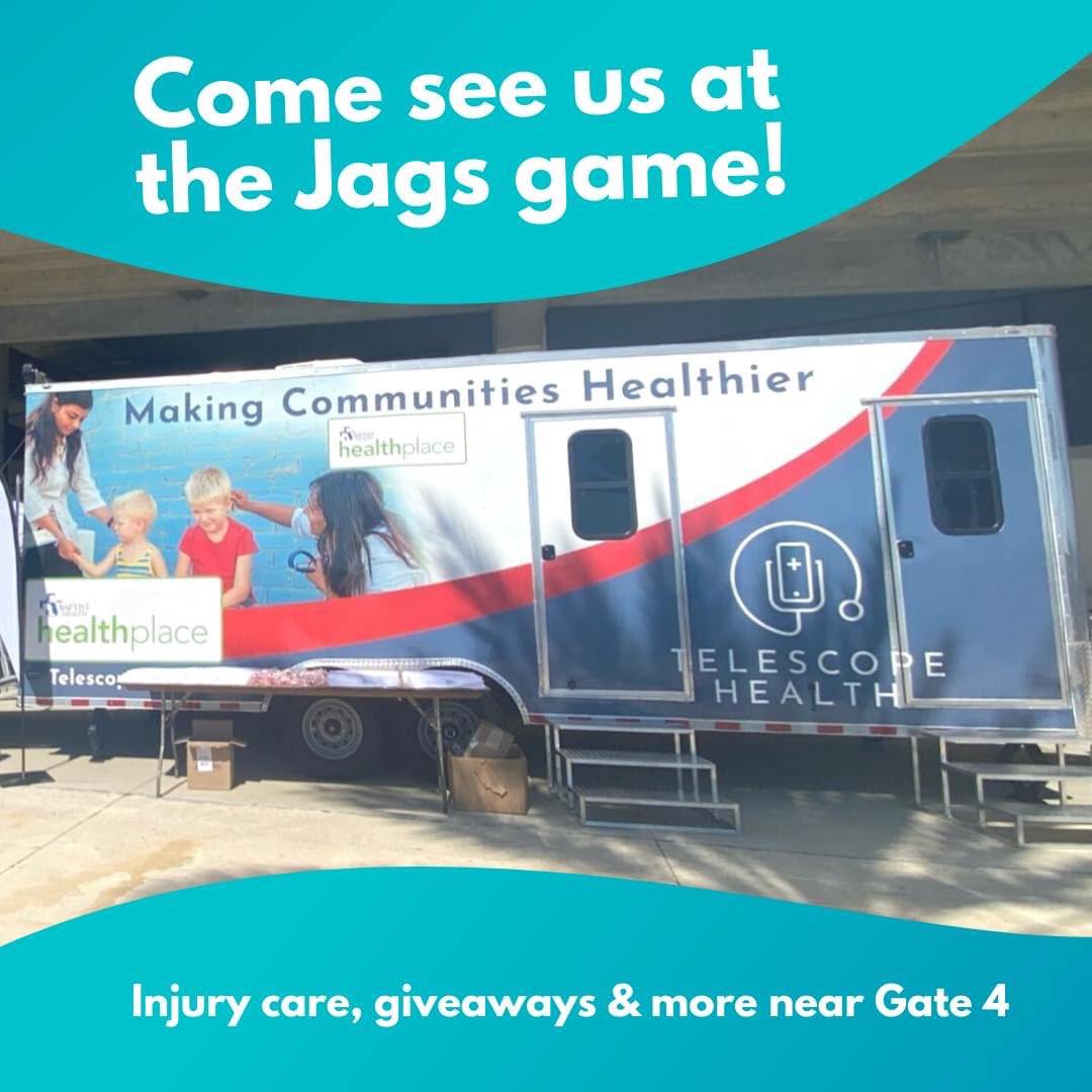BaptistHealthJx's tweet photo. Look for the Baptist HealthPlace Mobile Clinic at the @Jaguars game this Sun 12/19! We’ll be near Gate 4 offering care for minor injuries, giveaways &amp; more! 🏈

The HealthPlace On Demand app, powered by @telescopehealth, offers online doctor visits 24/7. 
https://t.co/rZGzUdl7aP https://t.co/iQbmCfJeej
