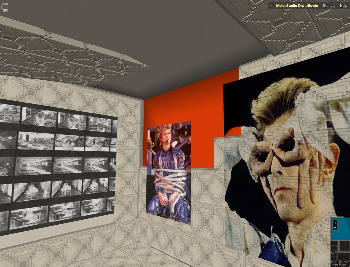 <a href="/GhostAgent_OG/">Ghost Agent</a> this padded cell is chaotic - seems approp

Bowie themed build for <a href="/melos_studio/">Melos Studio</a> experiencing some technical problems

cryptovoxels.com/parcels/2927