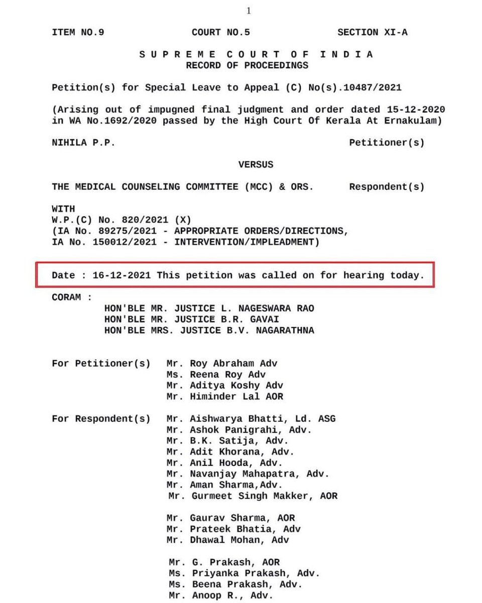 srishtii_05's tweet photo. A GOOD decision by Hon'ble Supreme Court of India for 15% AIQ UG  seats and 50% AIQ in PG seats counselling done by MCC.
Now AIQ seats which were earlier reverted back to states are to be filled up by AIQ students only.

अब से दो नहीं, 4 Rounds की काउन्सलिंग होगी।
#NEET https://t.co/5PBUoCDigH