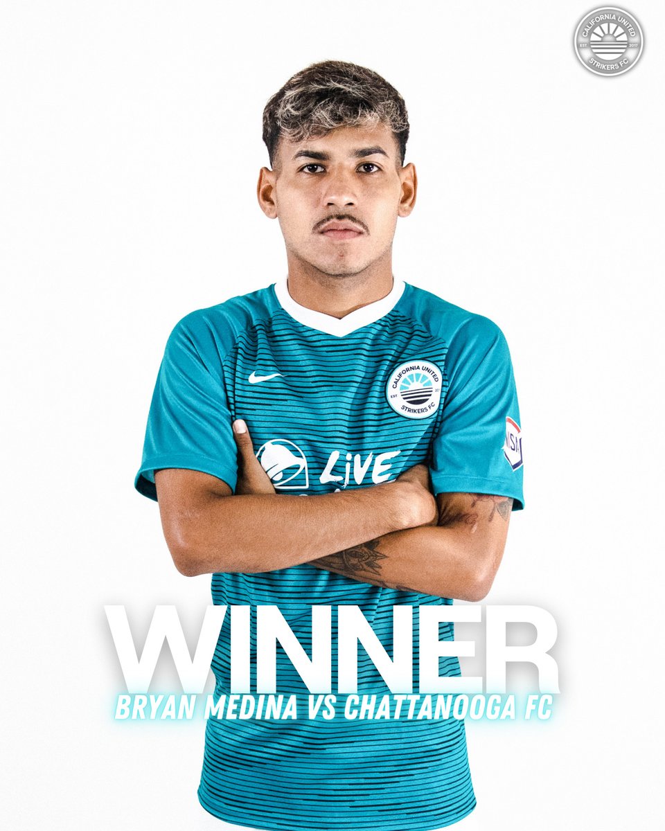 👑 Bryan wins our Fall 2021 Goal of the Season with his goal vs Chattanooga on debut 🤩

Thanks to all who voted!