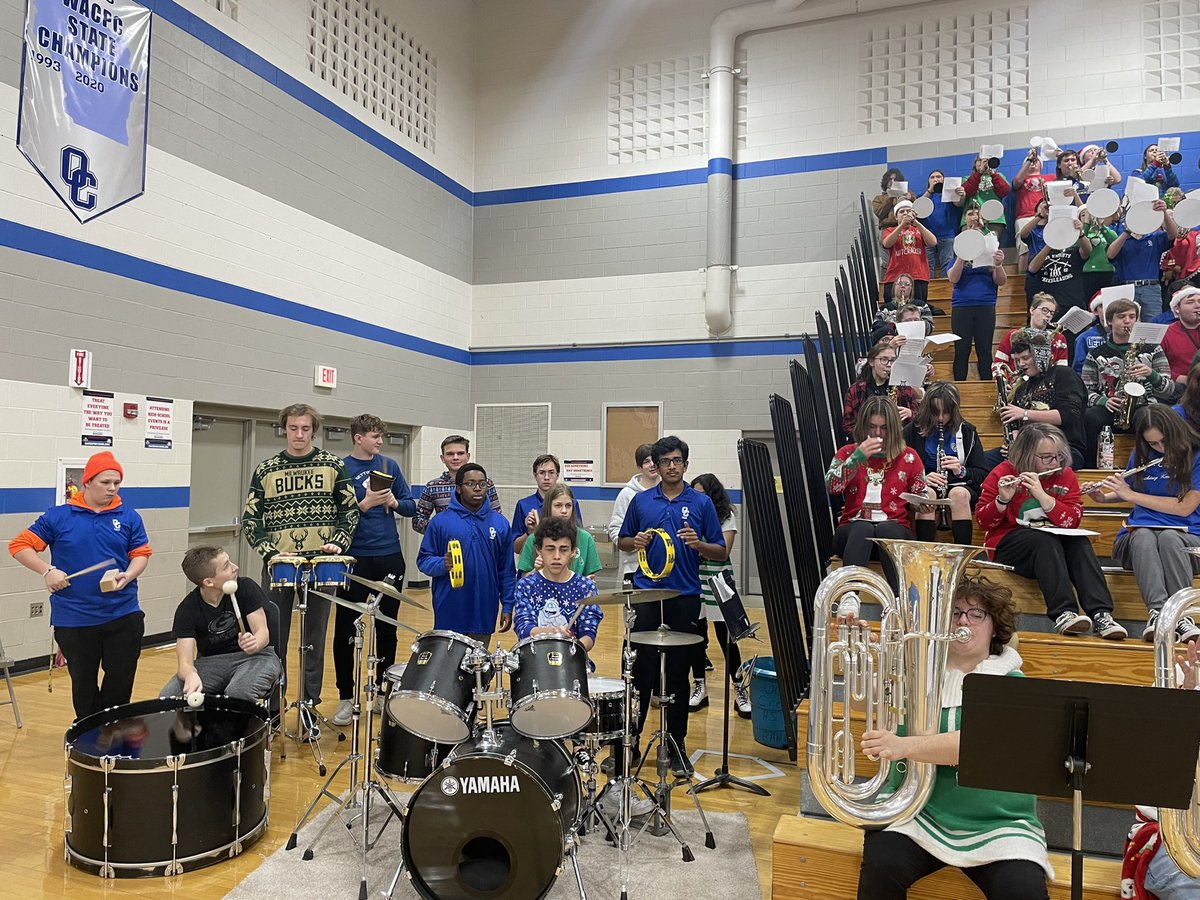 Knights Athletics (@athletics_ochs) on Twitter photo Pep Band ready to rock as <a href="/ocknightsgbb/">Oak Creek Girls Basketball</a> hosts Racine Park tonight in <a href="/SEC_WI/">Wisconsin SEC</a> action. Pep Band ready to rock as <a href="/ocknightsgbb/">Oak Creek Girls Basketball</a> hosts Racine Park tonight in <a href="/SEC_WI/">Wisconsin SEC</a> action.