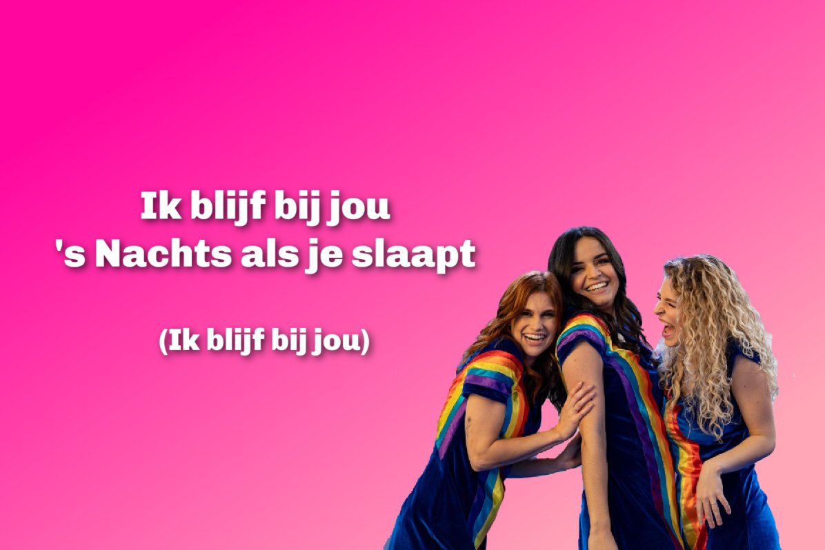 En zo kregen Hanne, Marthe en Julia opeens een straatverbod aan hun been.

K3 - Ik blijf bij jou