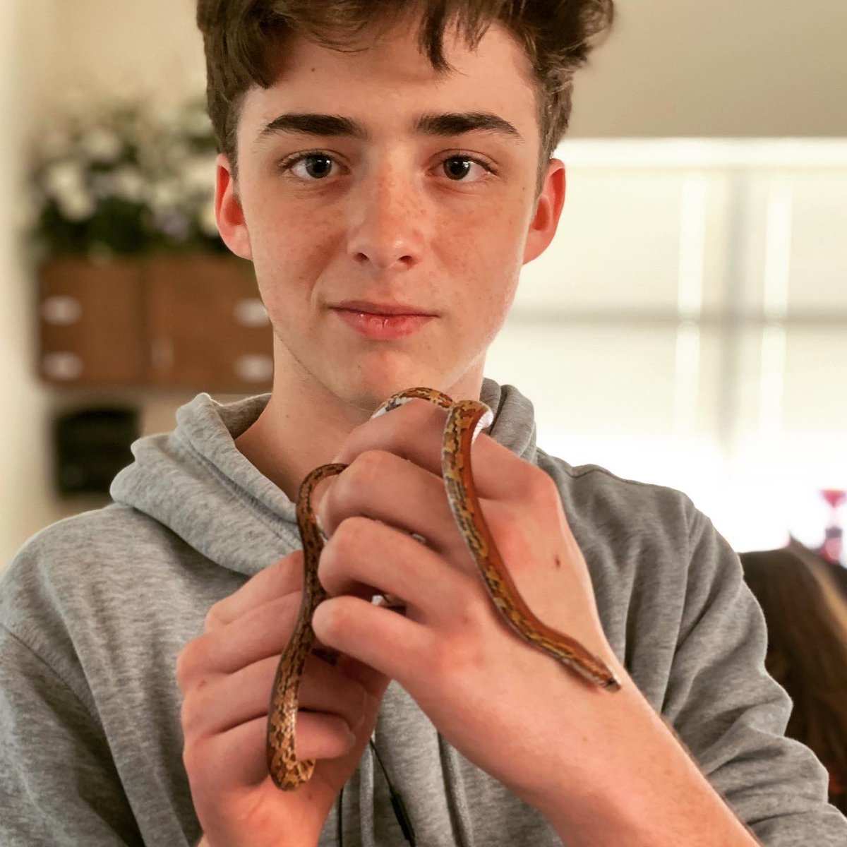 To end our Small Animal Management class, we learned about snake handling, species, and husbandry. Students &amp; staff conquered fears that most adults never get an opportunity to do. Thank you,Green’s Pet Store, for allowing students to learn these animals hands-on! #gisdgr8ness