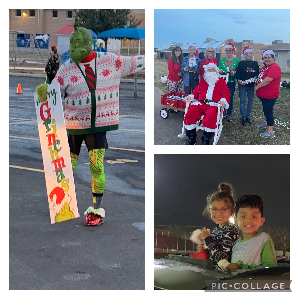 FPSBillieKids's tweet photo. Thursday night the FPS staff hosted its 1st Winter Wonderland drive thru. The excitement on the kids and parents faces was the best! This is why we do what we do…for the ❤️ of kids! #FPSPride 🐏#ForTheLoveOfKids #SmilesOnFaces 😀 @FISDBILLIES https://t.co/vfrXX8UfVJ