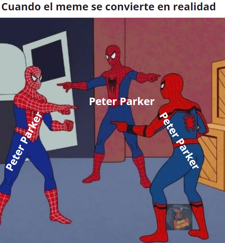 CronicaMeme's tweet photo. #SpiderManNoWayHome https://t.co/rS0PB3gBT2