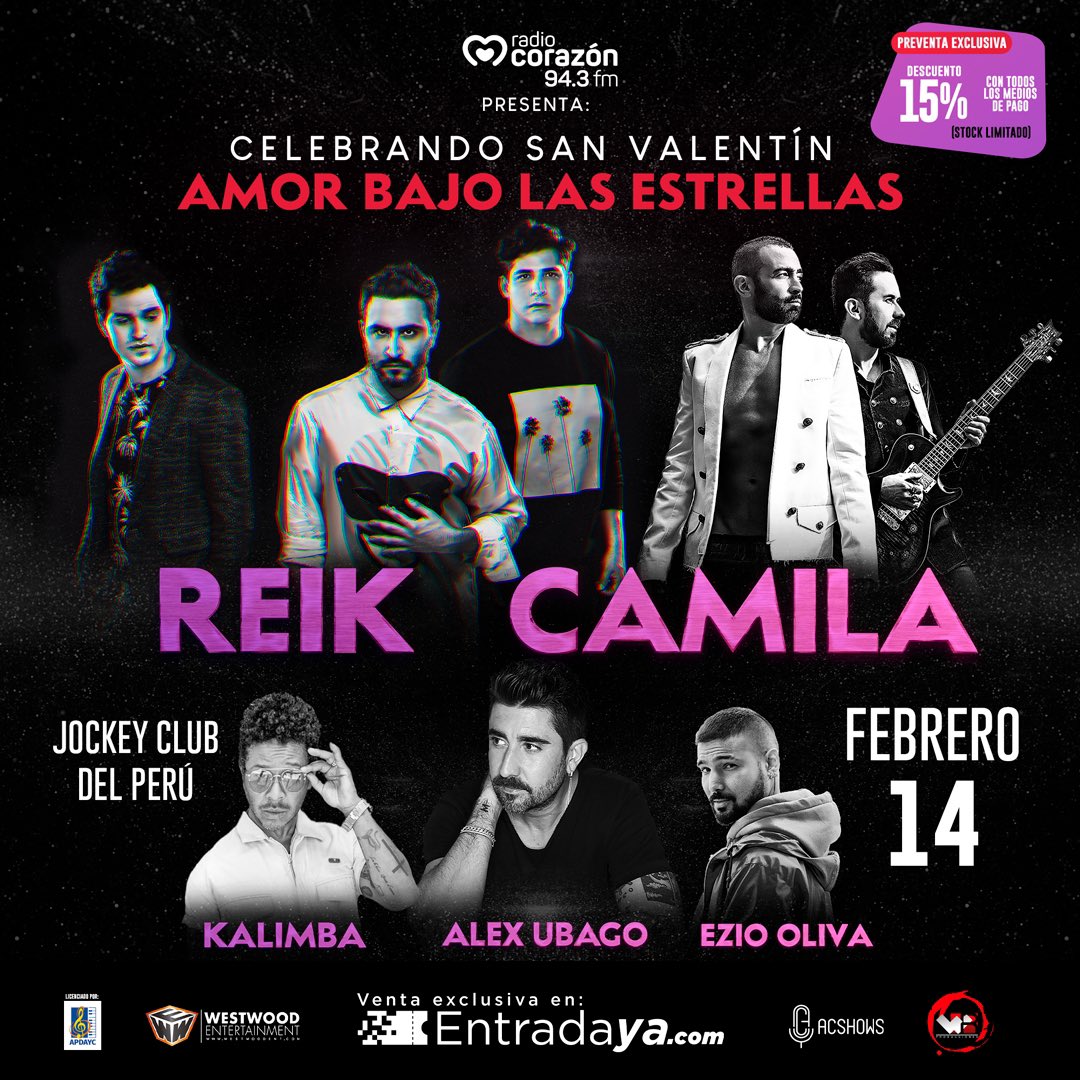 ReikMx's tweet photo. Perú, nos vemos el 14 de febrero! https://t.co/VXKRqFSn9B https://t.co/HnRI0jZ3iC