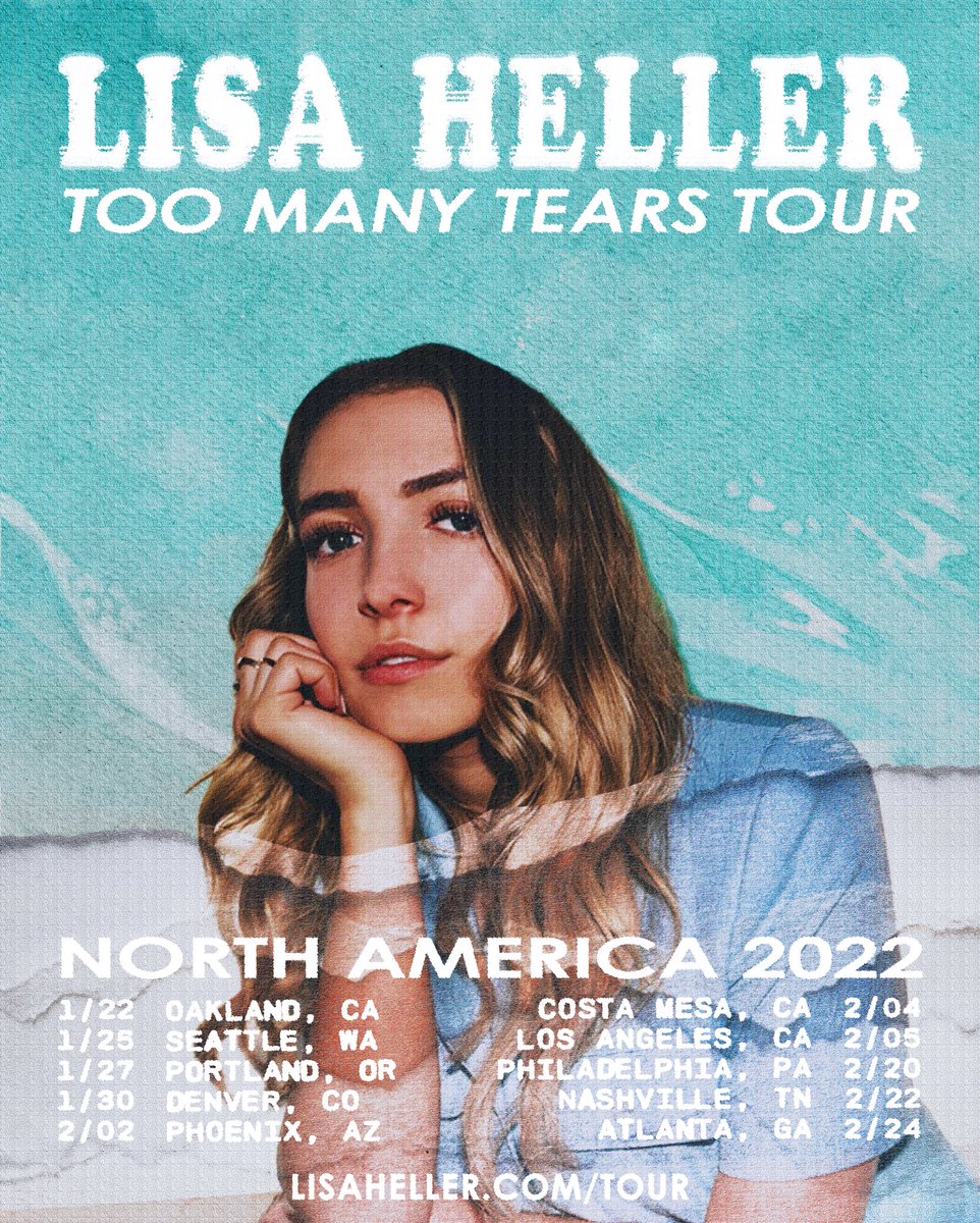 lisahellermusic's tweet photo. I’M GOING ON MY FIRST HEADLINING US TOUR!!!! ahhh I’m so excited and can’t believe it. 😭😭😭 tix for ALL shows at https://t.co/4pqfGBiuY1 https://t.co/nPe4QXWcj2