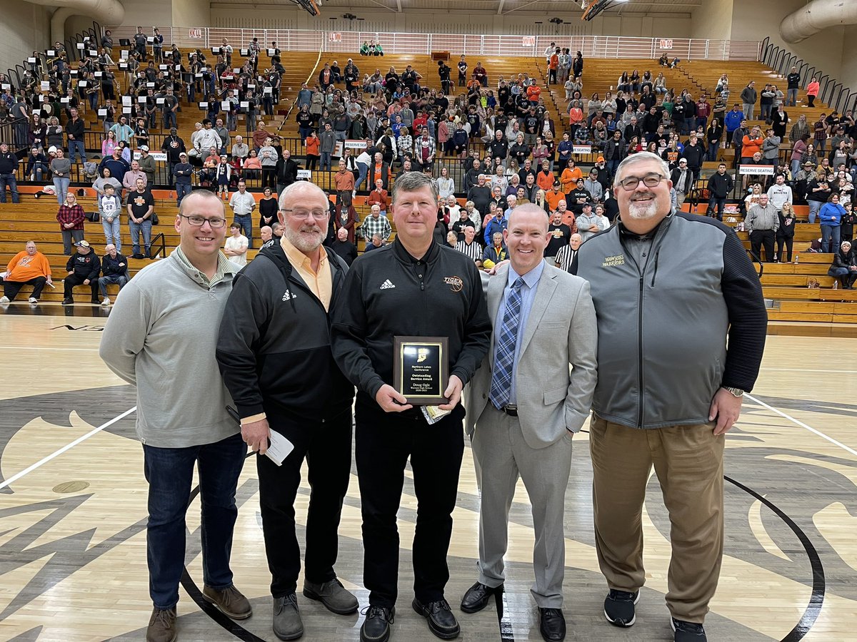 Congratulations Coach Ogle and thank you for your many years of service to WCHS and the NLC!