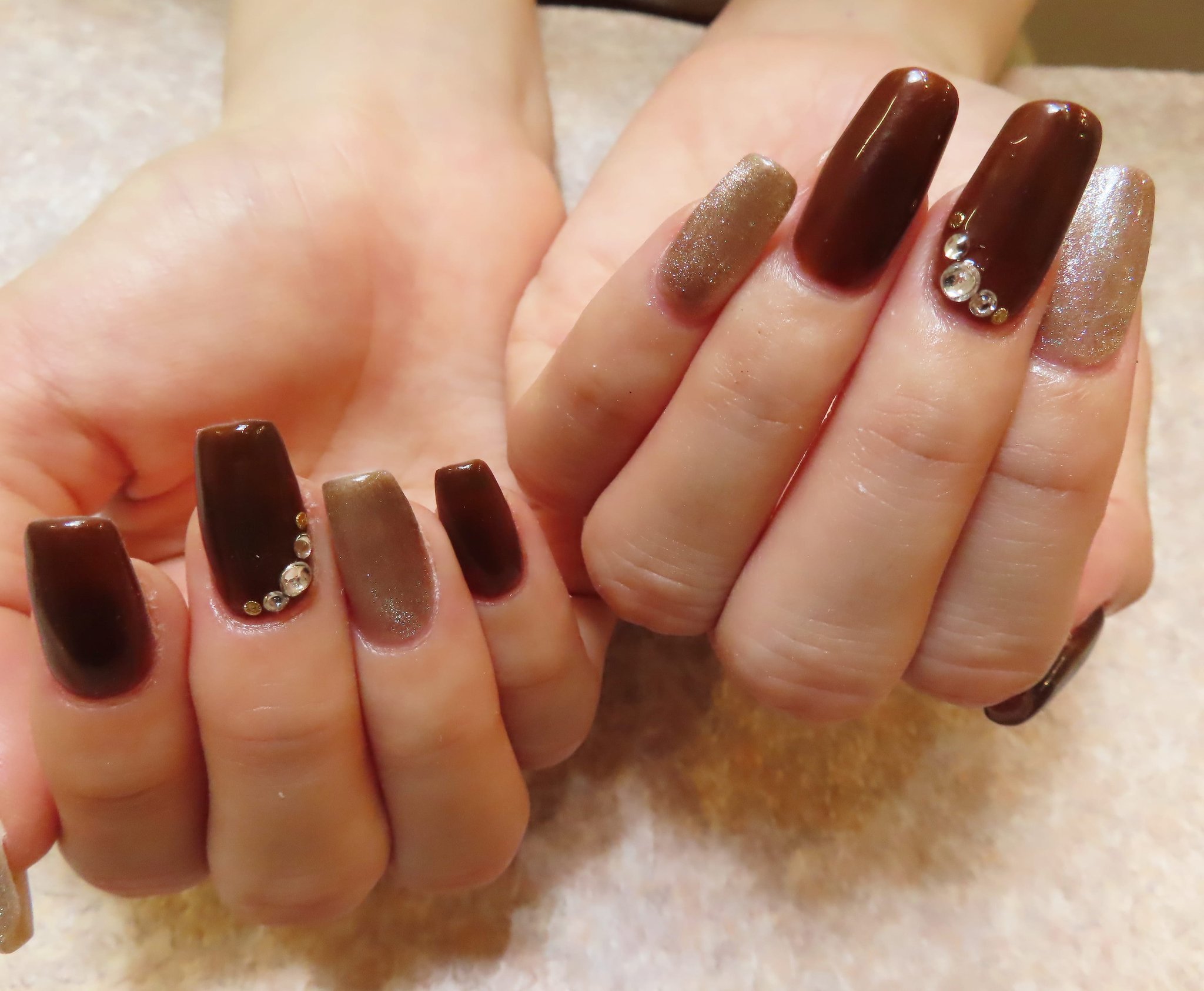 Nail Salon Coo つくば市谷田部 つくば市 ネイルサロンクーです チョコレートブラウンネイル つくば みどりの 万博記念公園 Nailsaloncoo 常総市 つくばネイル T Co Z0gpklru4b Twitter